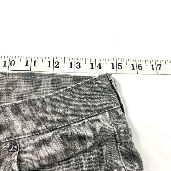 Kut From The Kloth Connie Leopard Print Ankle Skinny Jeans Size 6 - Picture 10 of 12